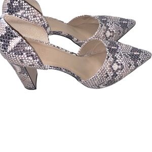 ABLE snakeskin pumps size 9 1/2